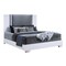 Global Furniture Usa Modern  High Gloss Ylime Smooth White King Bed With Led 3865 - alternate 3